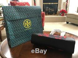 Tory Burch Large ELLA Black Mountain Paisley Nylon Tote Bag $268+ NWT