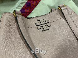 Tory Burch McGraw Carryall Tote Leather Devon Sand Authentic new Bag Purse