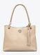 Tory Burch Triple Compartment Taylor Tote Handbag, Nwt, Color Soft Clay