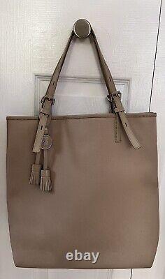 Tous Kaos New Total Shopping Waterproof Canvas Combined withCalfskin Leather Bag
