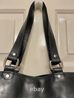 Tusting -pure Luxury- X Large Best Navy Leather- Tote New