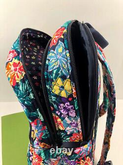 Vera Bradley Campus Backpack Happy Blooms Signature Quilted Cotton Floral NWT