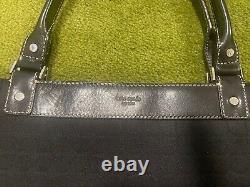 XL Black Leather & Logo Fabric KATE SPADE NEW YORK Tote Shoulder Handbag
