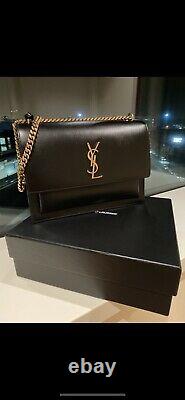 Yves Saint Laurent Monogram leather Bag Authentic