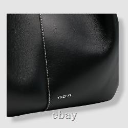 770 $ Yuzefi Women's Black Large Mochi Sac De Purse À Épaule En Cuir