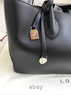 Aspinal London Tote In Black Pebble Leather Brand New Rrp £650