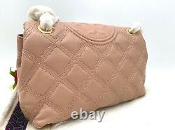 Auth T.n.-o. 528 $ Tory Burch Fleming Quilted Soft Leather Convertible Shoulder Bag
