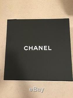 Authentique Chanel Big Bang Sac Argent Hobo Sac En Cuir De Veau Boîte Paperasse Sac À Main