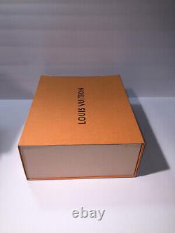 Authentique Louis Vuitton LV Cadeau Extra Grande Boîte Magnétique Vide Seulement 18 X 14 X 7