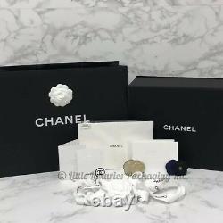 Brand New, Mint Boîte Magnétique Chanel Authentique Set Cadeau + Suppléments 13 X 10,5 X 5