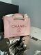 Chanel 20a Pink Deauville Tote Large Gst Grand Shopper 2020 Blush Leather T.n.-o.