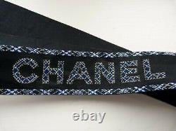 Chanel Magnetique Box 2019 Xmas Gift Box Set Inc Black Pattern Ribbons & Camellia