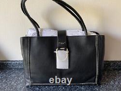 Charmant sac à main Radley Primrose Hill en cuir noir, tout neuf avec étiquettes BNWT