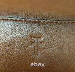 Frye $348 New Leather Cognac Brown Hobo Side Pocket Db323 Sac Crossbody Sac À Main