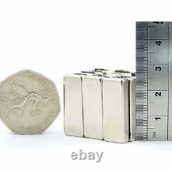 Grand 25mm X 10mm X 4mm Neodymium Blocs Magnétiques (5 250 Pces) Bricolage Artisanat De Voiture À Sous