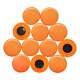 Grand Panneau D'affichage Orange / Aimant De Planification (40mm De Diamètre X 8mm De Hauteur) (40 Paquets De 12)