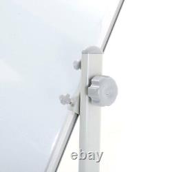 Grand tableau blanc magnétique avec support mobile pour bureau école tableau blanc 120x80cm