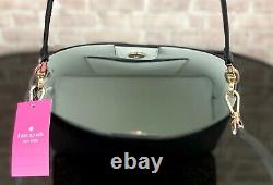 Kate Spade Darcy Large Leather Bucket Crossbody Shoulder Bag Satchel 399 $ Rose