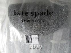 Kate Spade New York Sac À Dos Large Flap Leila Black Pebbled Leather Nouveau 459 $