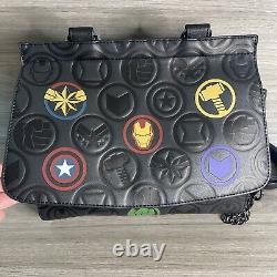 Le Nouveau Vient De Sortir! Universal Studios Loungefly Marvel Avengers Crossbody Bag