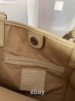 'Le sac Tous Kaos New Total Shopping en toile imperméable combiné avec du cuir de veau'