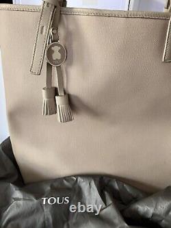 'Le sac Tous Kaos New Total Shopping en toile imperméable combiné avec du cuir de veau'