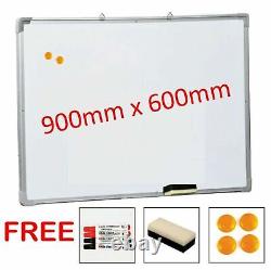 Magnetic Whiteboard Small Large White Board Dry Wipe Notice Bureau École Accueil
