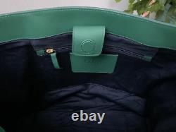 Magnifique Designer Boden'titania' Green Woven Leather Large Tote Bag Bnwb Rrp160