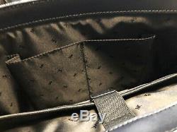 Michael Kors Jet Set Signature Mens Cooper Laptop Messenger Bag Bleu Multi 448 $