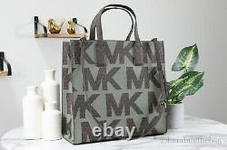 Michael Kors Kenly Large Graphic Army Green North South Crossbody Sac À Main