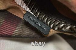 Nouveau Burberry $1,290 Black Leather Nova Check Large Maidstone Sac À Main Sac À Main