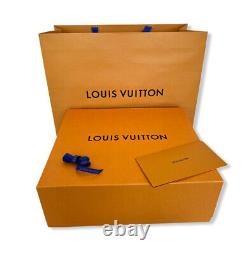 Nouveau Louis Vuitton Extra Grand Magnétique 18x15x7 Boîte Vide Et Grand Sac Cadeau Set