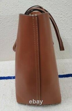 Nouveau Polo Ralph Lauren Brown Leather Large Tote Bag Pour Femme