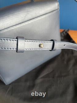 Nouveau avec étiquette Paul Smith sac cartable / sac à main à blocs de couleurs et rayures tourbillon en bleu marine