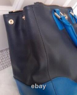 Nouveau sac cabas large bleu marine Tory Burch
