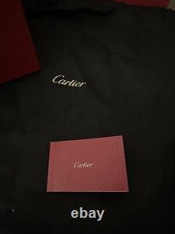 Nouvelle boîte de rangement magnétique pour sac à main Cartier Rouge Organisateur Large Avec Sac