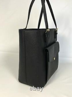 Nwt Michael Kors Black Item Large Saffiano Leather Tote Bag Sac À Main Nouveau