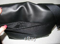 Nylon Noir Coach Hommes & Messenger Bag En Cuir Pour Ordinateur Portable Porte-documents F38741 Nwt 398 $