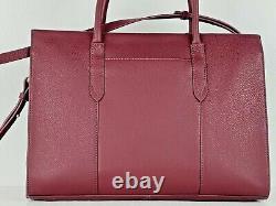 Radley Arlington Court Burgundy Red Leather Large Multiway Cross Body Bag Nouveau
