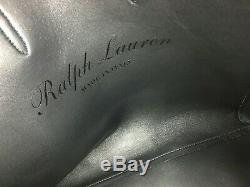 Ralph Lauren Collection Surdimensionnée Épaule Sac Fourre-tout Made In Italy Pdsf $ 1695 Nouveau