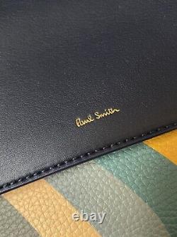 Sac cartable Paul Smith en bloc de couleur et rayures tourbillon, neuf avec étiquette (Bnwt)