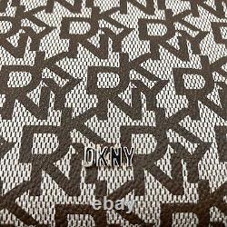 Sac fourre-tout / sac à main DKNY beige et toffee. Sacs de créateur par BagaholiX (420)