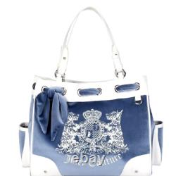 Sac fourre-tout/ sac à main Juicy Couture bleu. Sacs de créateur par BagaholiX (458)