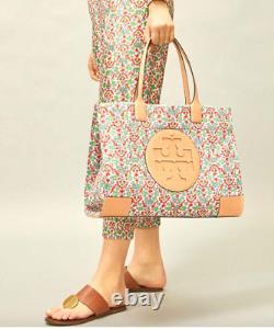 T.-n.-o. 378 $ Tory Burch Ella Floral Imprimé Logo Nylon Tote Bag In Legacy Paisley