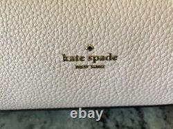 T.n.-o. Kate Spade Jackson Large Triple Compartiment Sac À Épaule En Cuir